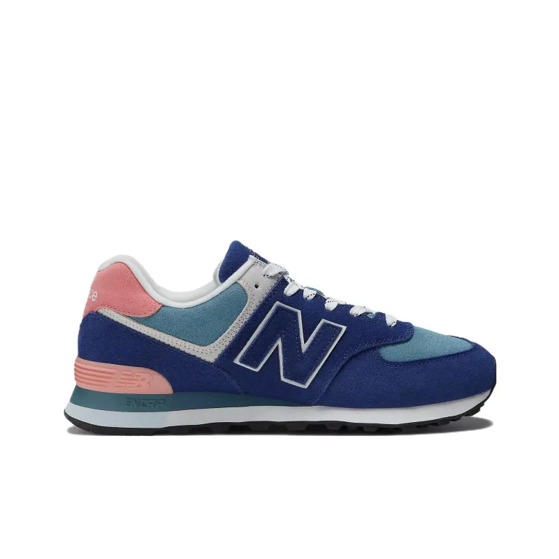 New Balance 574 Navy Natural Pink-1