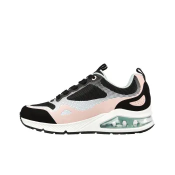 Skechers Uno 2 - Breathe And Step Cushioning Anti-Slip And Wear-Resistant Low-Top Casual Shoes Women's Black White