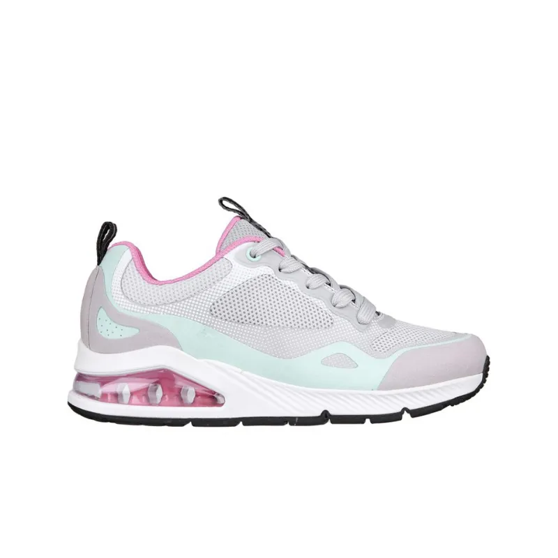 Skechers Uno 2 - Breathe And Step Cushioning Anti-Slip And Wear-Resistant Low-Top Casual Shoes Women's Gray-1