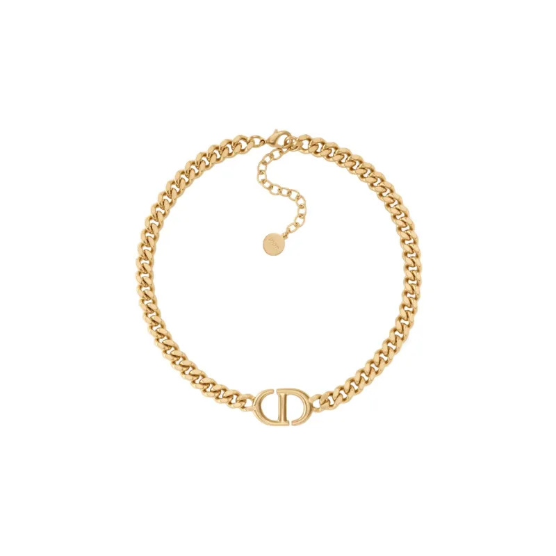 DIOR Classic CD Necklace Series Necklaces Women's-0
