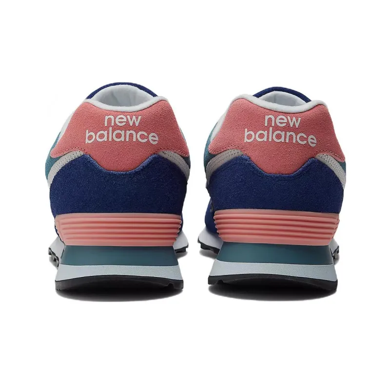 New Balance 574 Navy Natural Pink-4