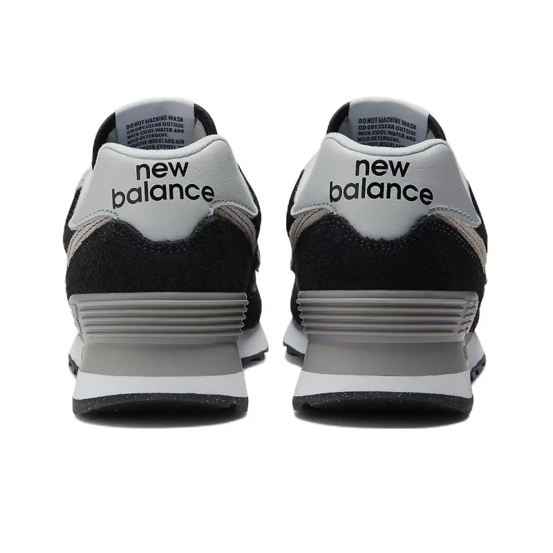 New Balance 574 Core Black White Women's-5