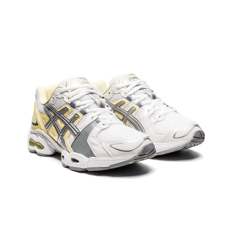 Asics GEL Nimbus 9 'White Silver Yellow' Women's-2