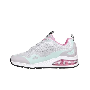 Skechers Uno 2 - Breathe And Step Cushioning Anti-Slip And Wear-Resistant Low-Top Casual Shoes Women's Gray