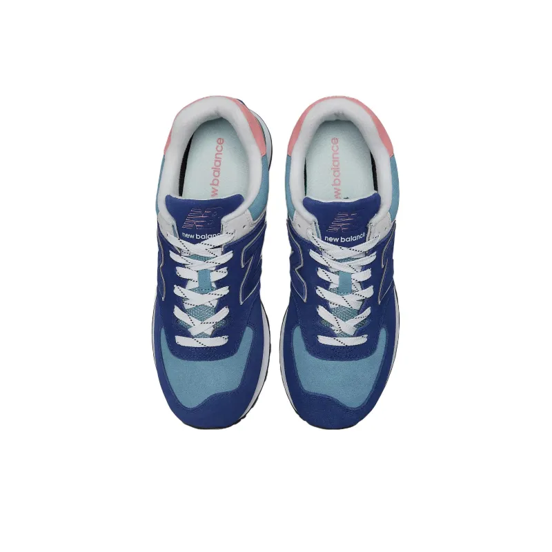 New Balance 574 Navy Natural Pink-3