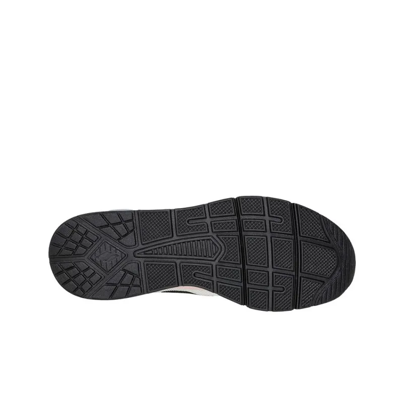 Skechers Uno 2 - Breathe And Step Cushioning Anti-Slip And Wear-Resistant Low-Top Casual Shoes Women's Black White-3