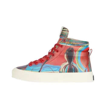 Givenchy High Top Stylish Skateboarding Shoes Men's Red