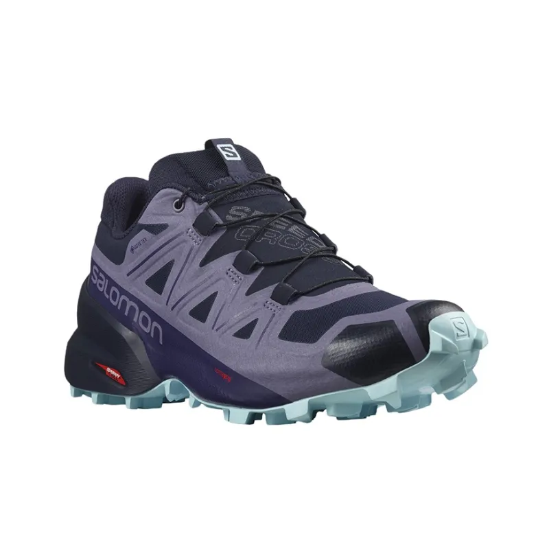 SALOMON Cross Outdoor Shoes Women's Low-Top Black/Purple-1