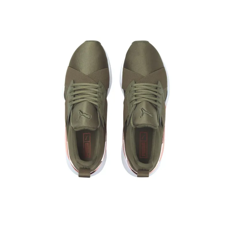 PUMA Muse X5 Cushioned Anti-Slip And Wear-Resistant Lightweight Mid-Top Running Shoes Women's-2