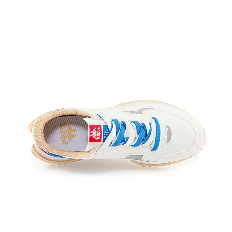 Kappa Low Top Running Shoes Unisex White Blue-6