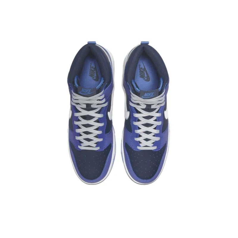 Nike Dunk High Medium Blue Midnight Navy-3