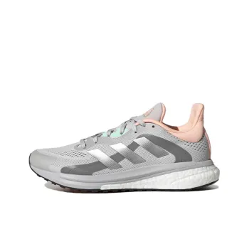 Adidas Solar Glide 4 St Anti-Slip Wear-Resistant Low-Top Running Shoes Women's Gray
