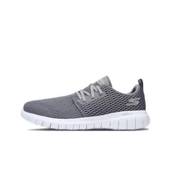 Skechers Go Walk 4 Cushioned Slip-Resistant Abrasion-Resistant Breathable Low-Top Casual Shoes Women's Gray