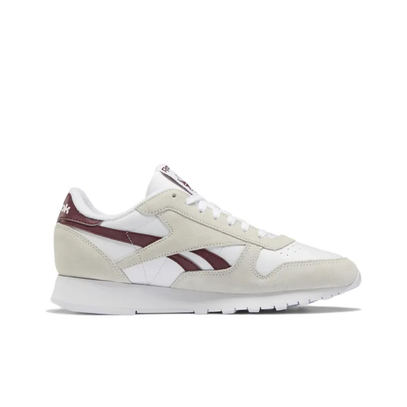 Reebok Classic Leather 'White Classic Burgundy'-1