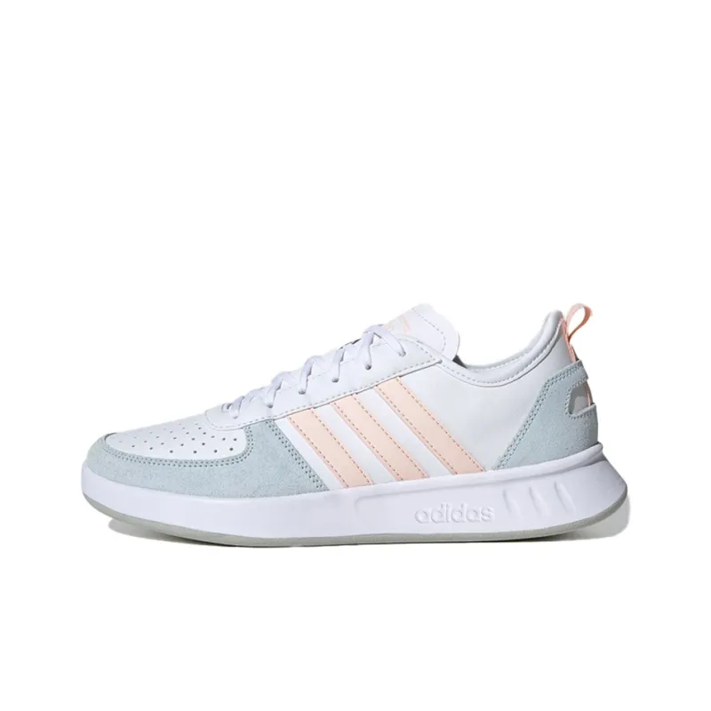Adidas Court80s White/Blue Women's-0