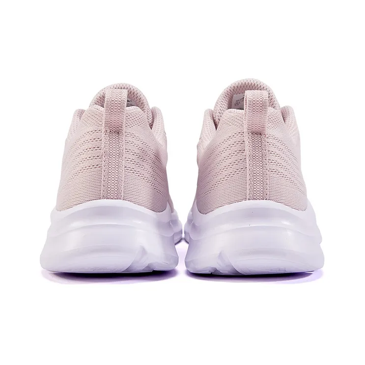 XTEP Breathable Rebound Anti Slip And Wear Resistant Low Top Running Shoes Women's Pink-3