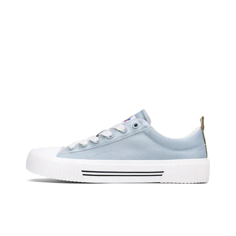 Dickies Low Top Skateboard Shoes Women's Light Blue-0