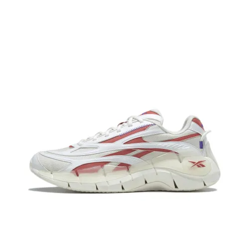 Reebok Zig Kinetica 2.5 Running Shoes Unisex Low-Top White/Red