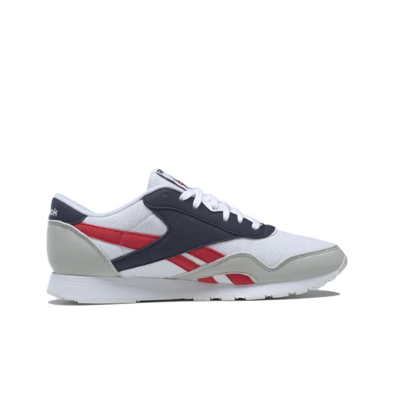 Reebok Classic Nylon White Navy Primal Red-1