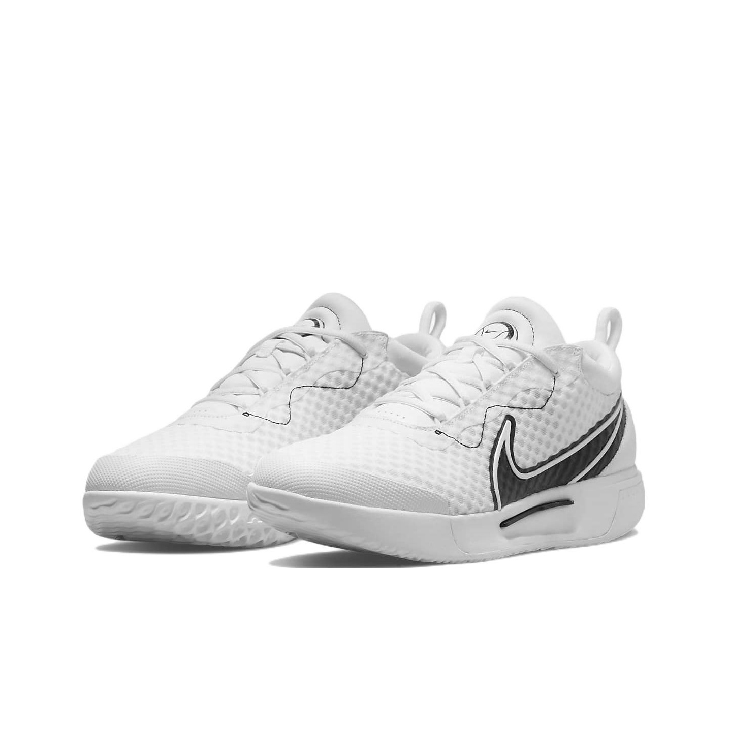 NikeCourt Zoom Pro HC 'White Black' US M 8 - POIZON
