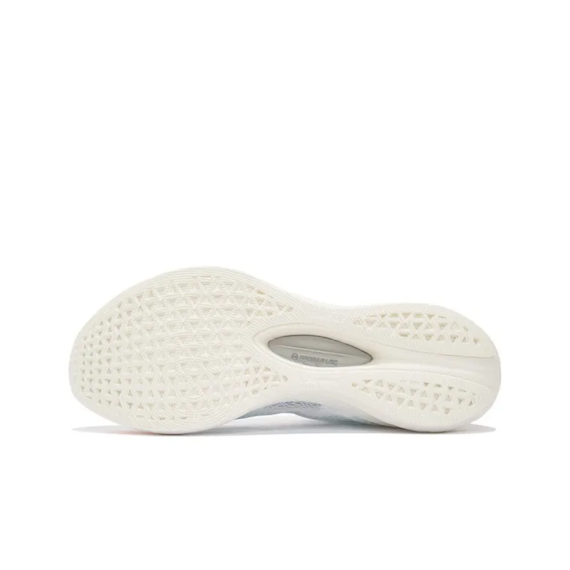 LiNing Red Hare 5 Pro Anti Slip Wear Resistant Low Top Running Shoes Women's Standard White-4