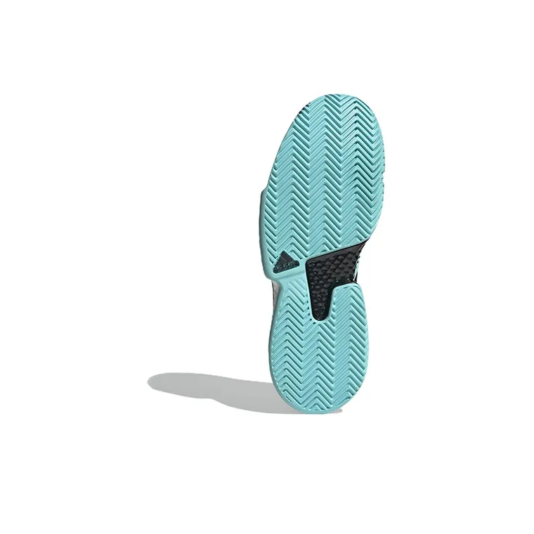 Adidas SoleCourt Black Pulse Aqua-5