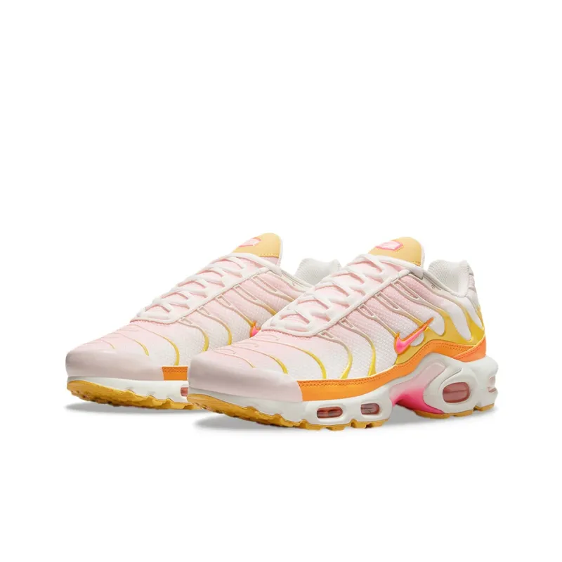 Nike Air Max Plus White Orange Pink Women's-2