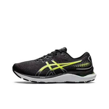 Asics Gel Cumulus 24 Black Hazard Green