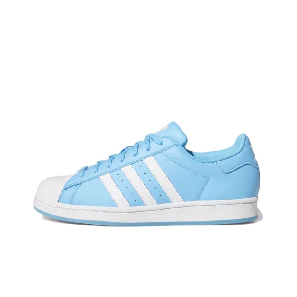 Adidas Superstar Sky Blue White Men s Shoes Size 8.5