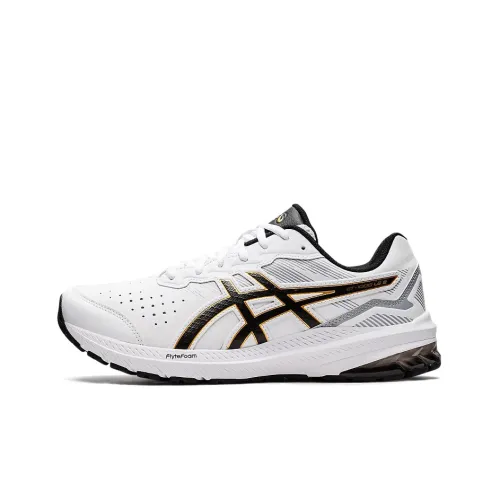 Asics GT-1000 Leather 2 Running Shoes Men Low-Top White/Black