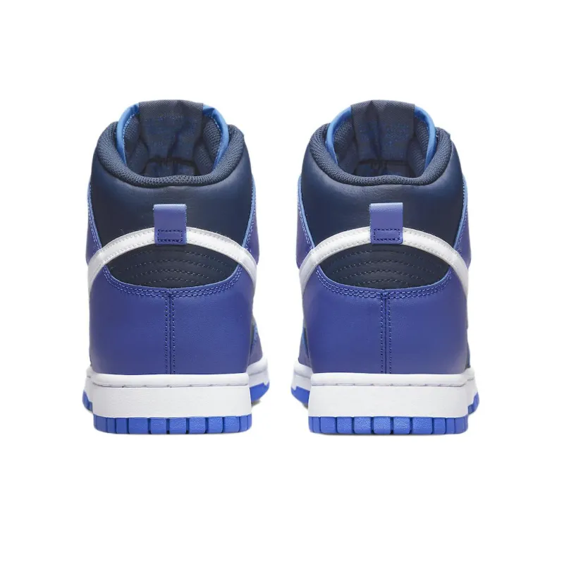 Nike Dunk High Medium Blue Midnight Navy-4