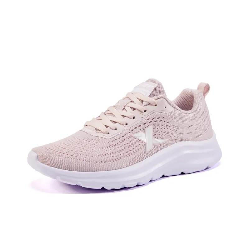 XTEP Breathable Rebound Anti Slip And Wear Resistant Low Top Running Shoes Women's Pink-1