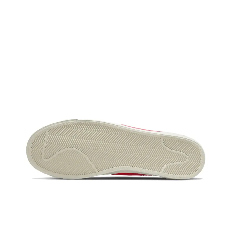 Nike Blazer Low 77 Jumbo White Photon Dust Light Smoke Grey University Red-5