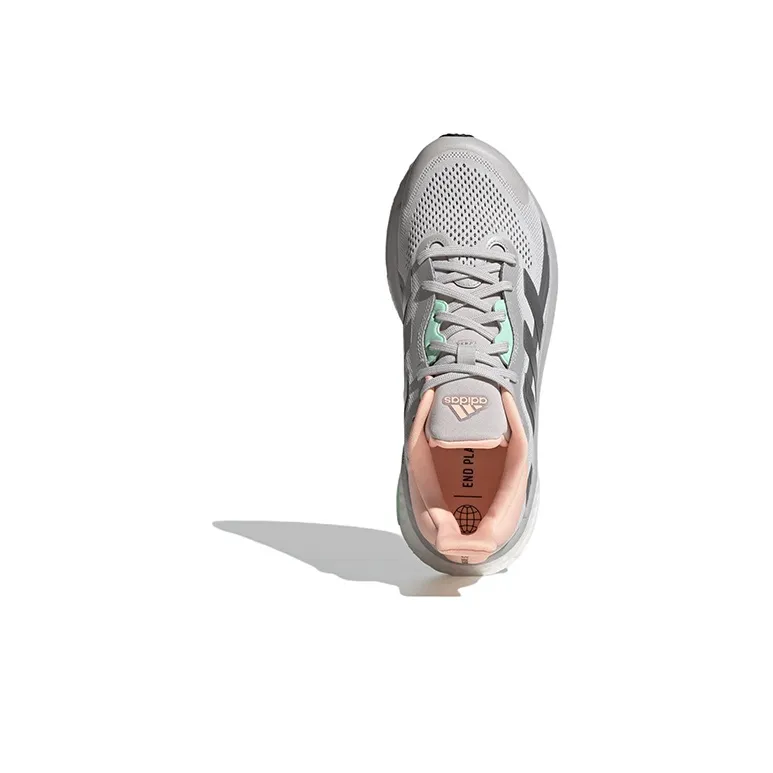 Adidas Solar Glide 4 St Anti-Slip Wear-Resistant Low-Top Running Shoes Women's Gray-4
