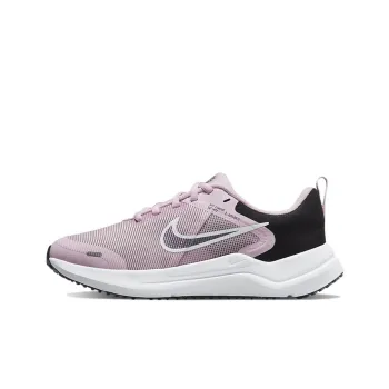 Nike Downshifter 12 Cushioned Anti-Slip And Wear-Resistant Lightweight Low-Top Running Shoes GS Black