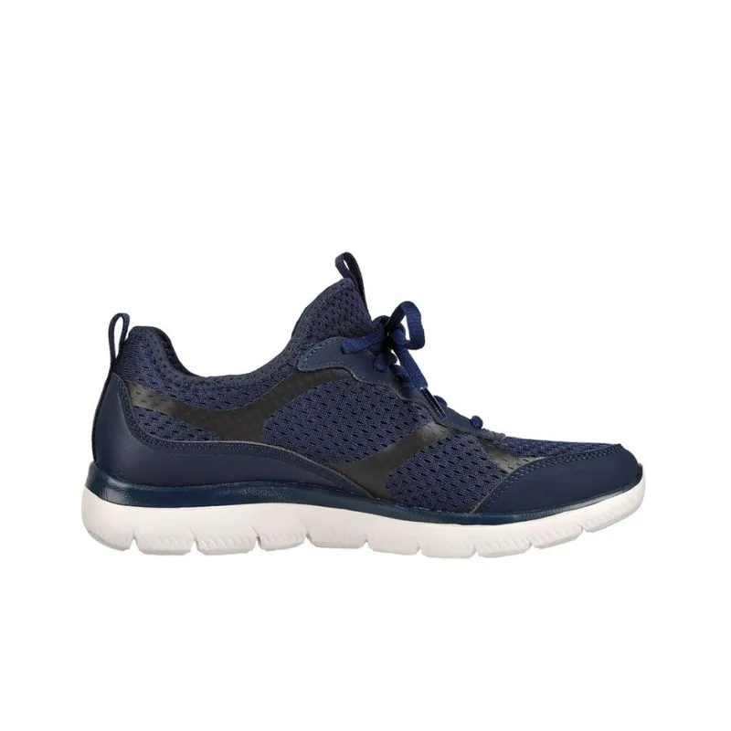 Skechers Summits Low Top Casual Shoes Women's Blue-1