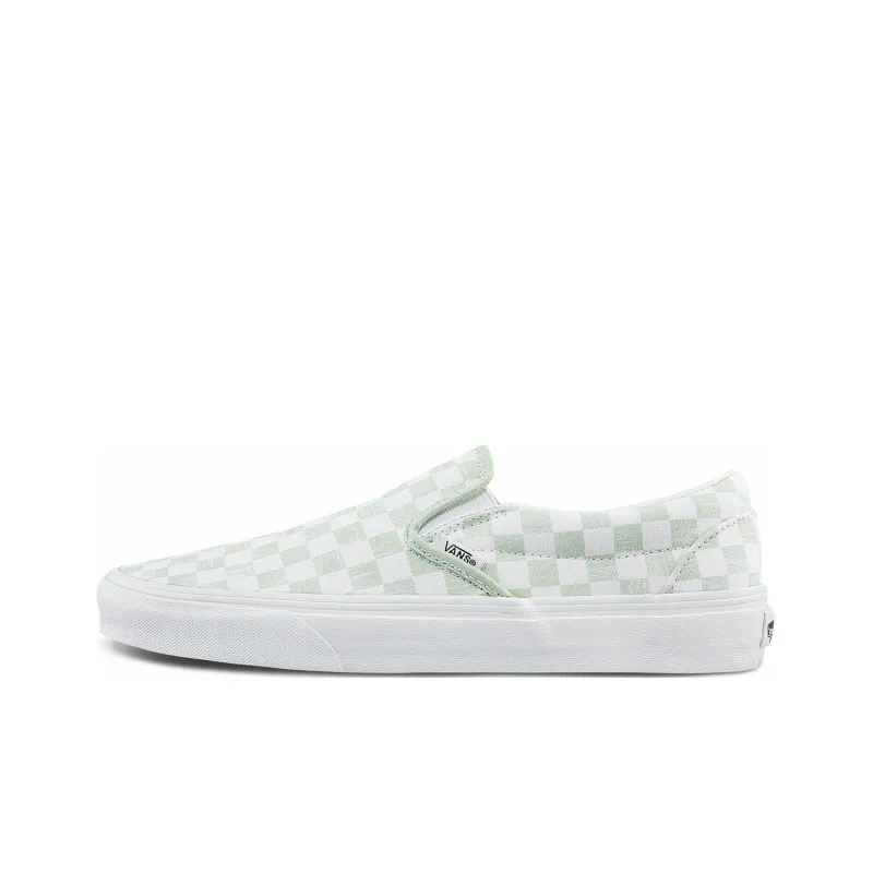 Vans Classic Slip on Greenwhite-0