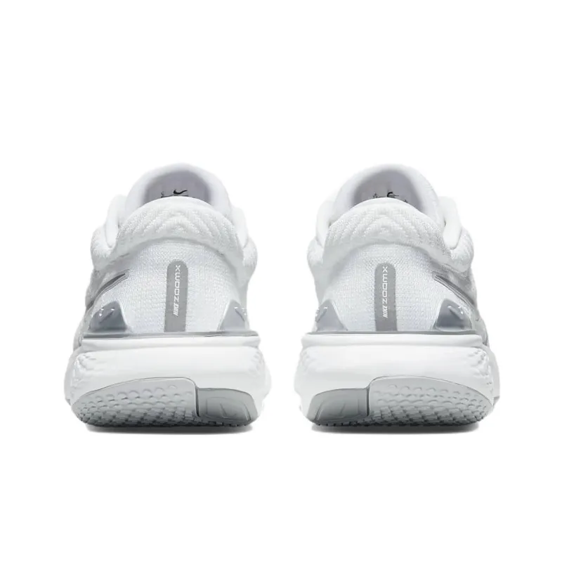 Nike ZoomX Invincible Run Flyknit 2 'White Metallic Silver' Women's-4