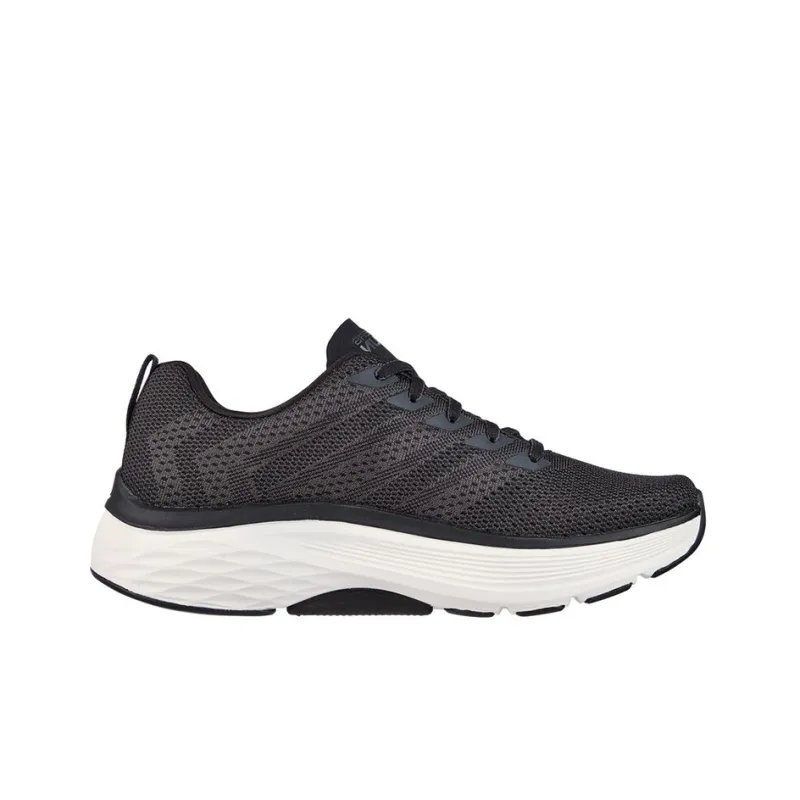 Skechers Max Cushioning Arch Fit Low Top Running Shoes Men's Black-1