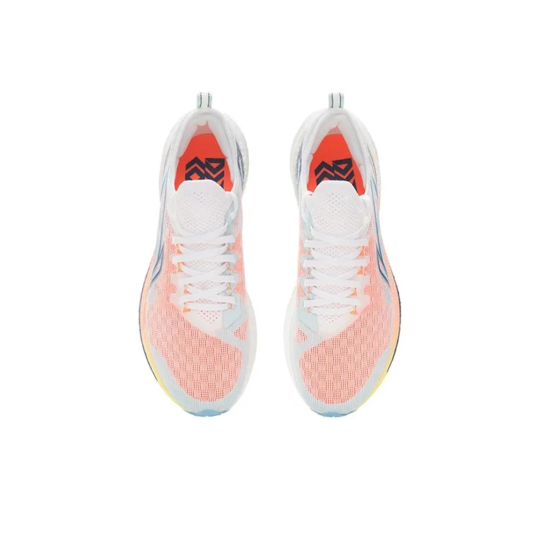 LiNing Feidian Discovery Low Top Running Shoes Women's White Blue-3