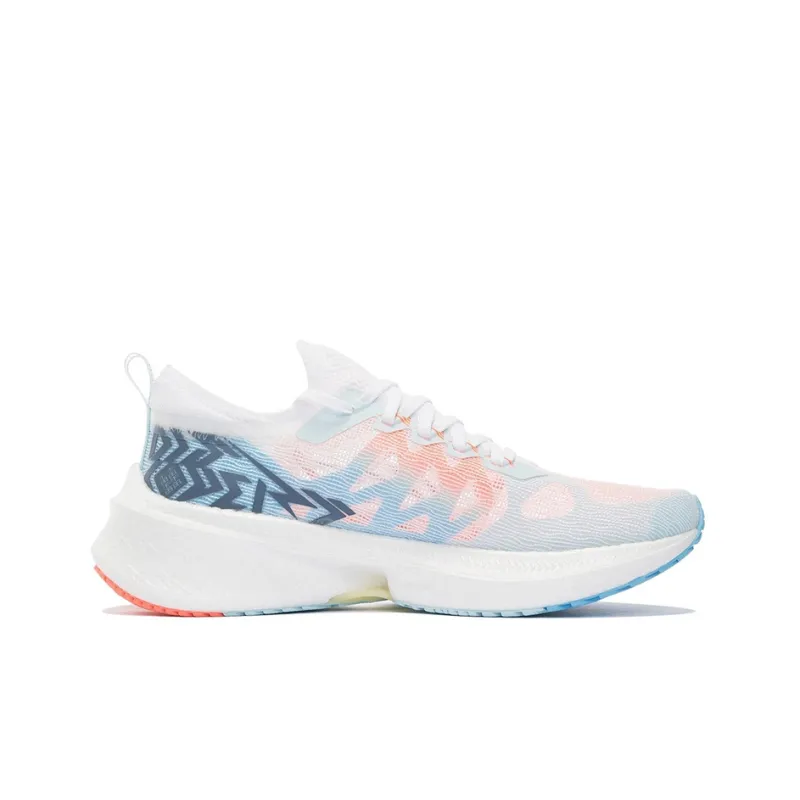 LiNing Feidian Discovery Low Top Running Shoes Women's White Blue-1