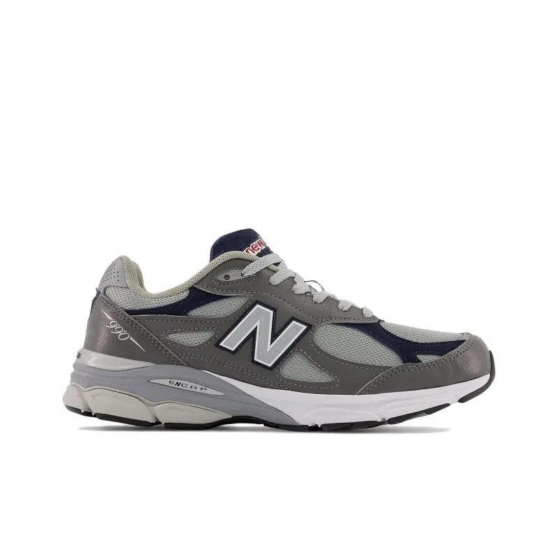 New Balance 990v3 MiUSA Elephant Grey Navy-1