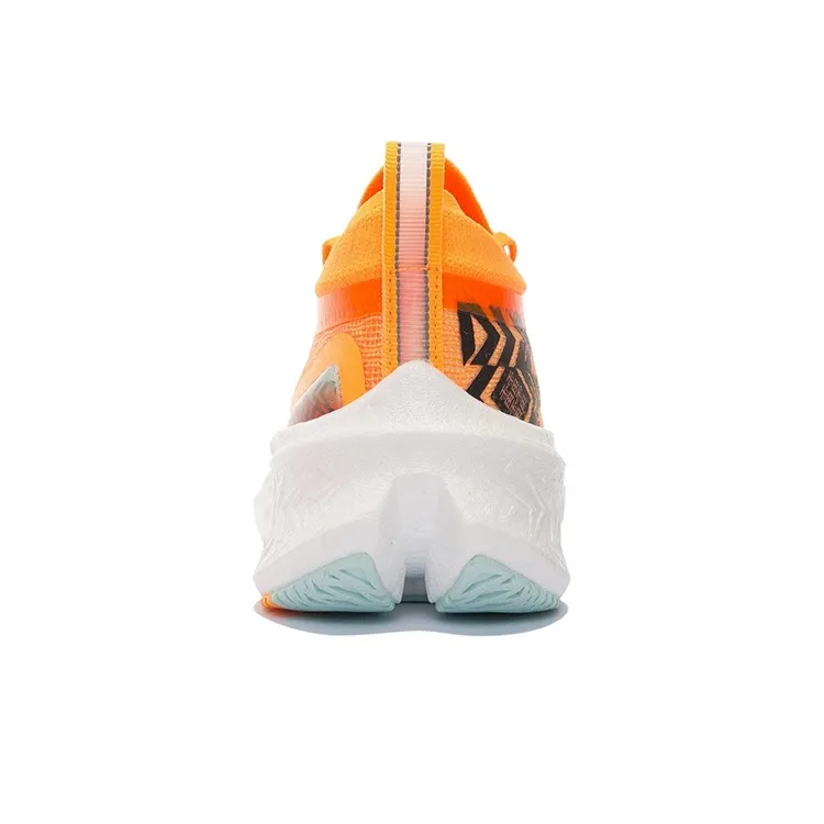 LINING Feidian Discovery Running Shoes Men Low Top Fluorescent Sweet Orange-5