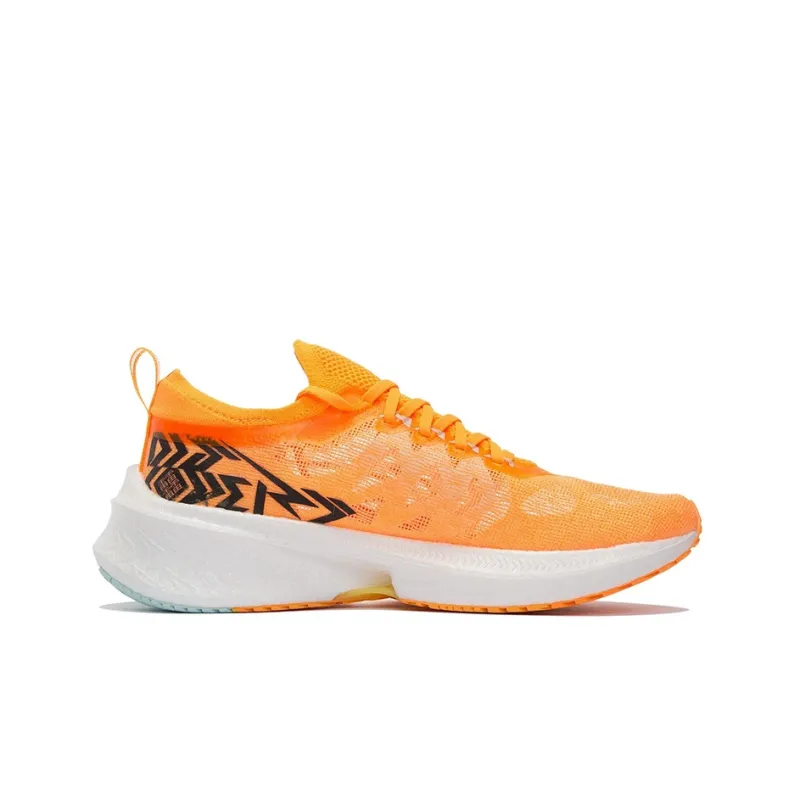 LINING Feidian Discovery Running Shoes Men Low Top Fluorescent Sweet Orange-1
