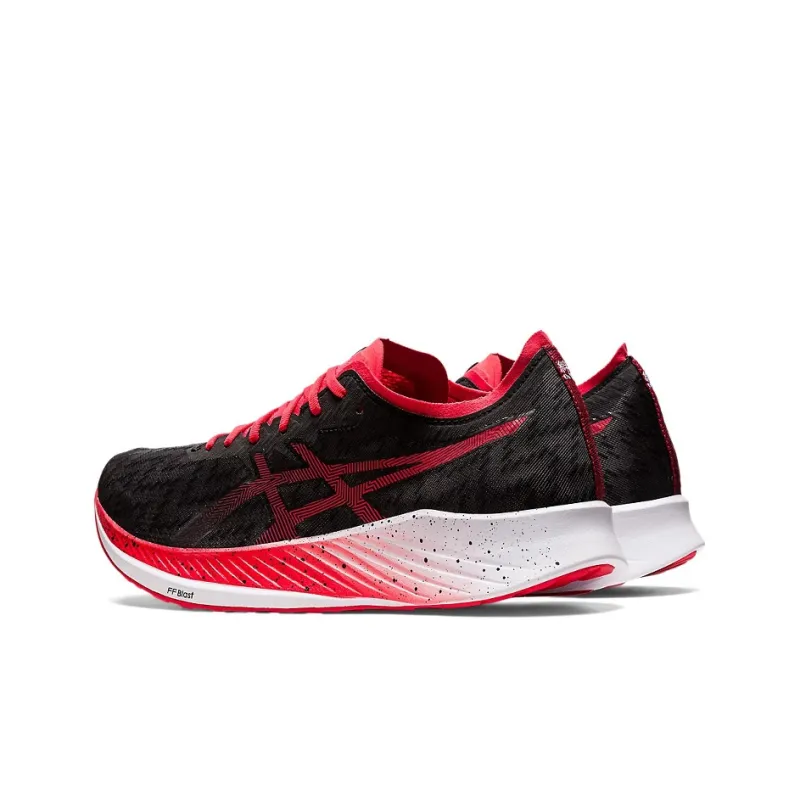 Asics Magic Speed Running Shoes 'Black Electric Red'-3