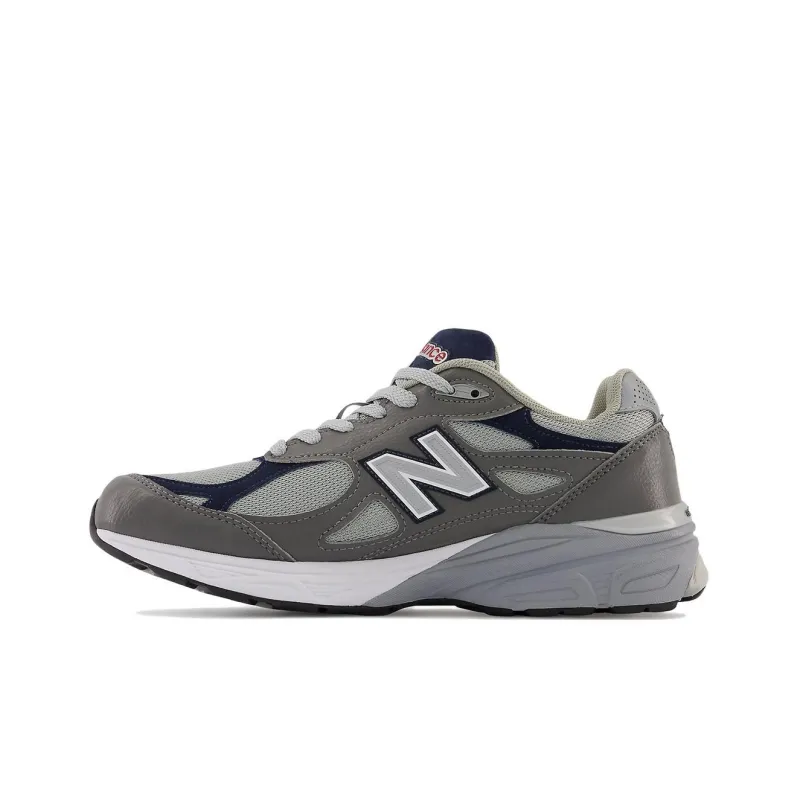 New Balance 990v3 MiUSA Elephant Grey Navy-0