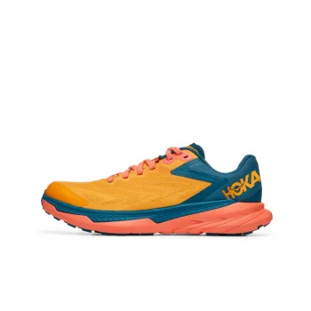 HOKA ONE ONE ZINAL Zinal Low-Top Running Shoes Women's Yellow Blue