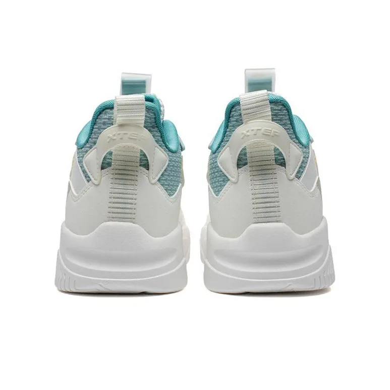 XTEP Undercurrent 1.0 Low Top Skateboard Shoes Men's White Blue-2