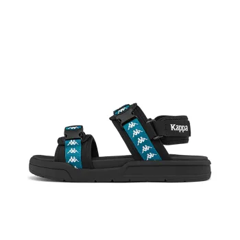 Kappa Beach Sandals Unisex Black/Forest Green