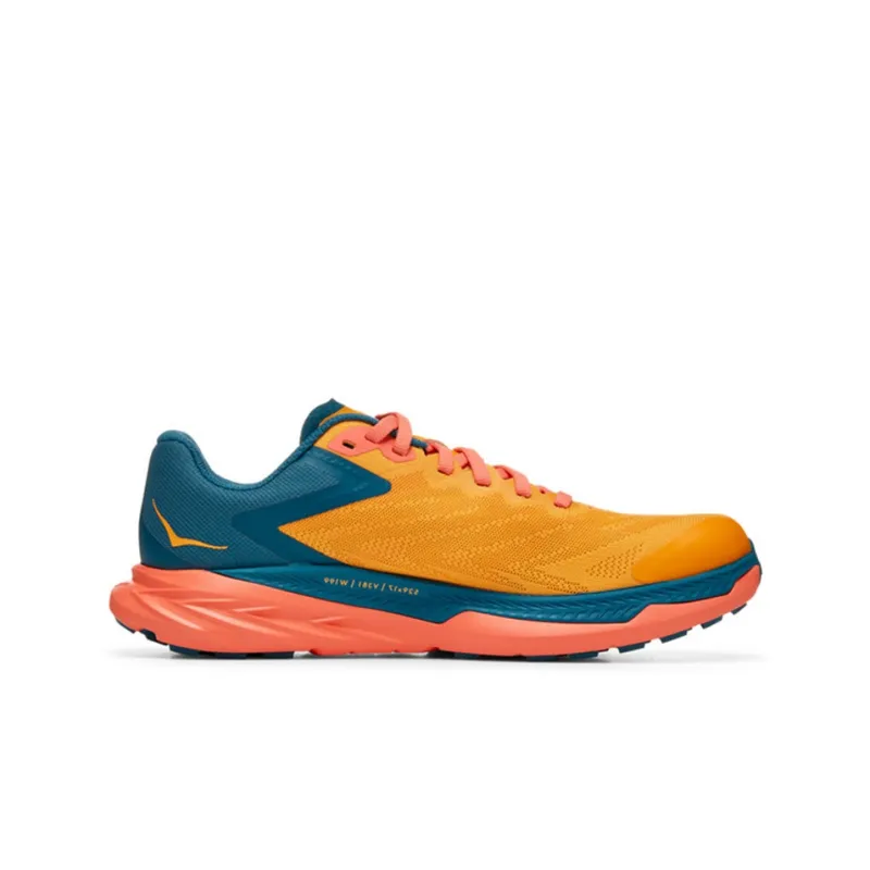 HOKA ONE ONE ZINAL Zinal Low-Top Running Shoes Women's Yellow Blue-1